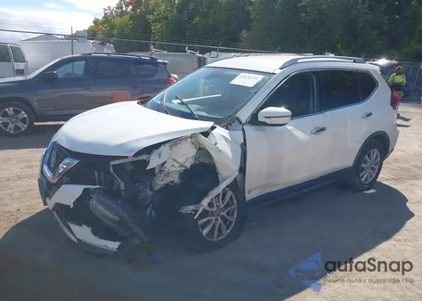 2019 Nissan Rogue Sv из США, поврежденный, VIN KNMAT2MT6KP535582